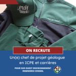 Lire la suite à propos de l’article SOE recrute un(e) Chef(fe) de projet « ICPE et carrières »